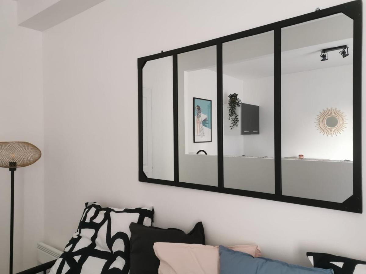 Appartement Studio cosy et rénové à 2 pas gare Reims Centre - Rue Extérieur photo
